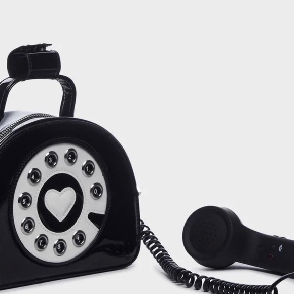 RING RING NOVELTY TELEPHONE 📞 ☎️ BAG GUC - Picture 12 of 13